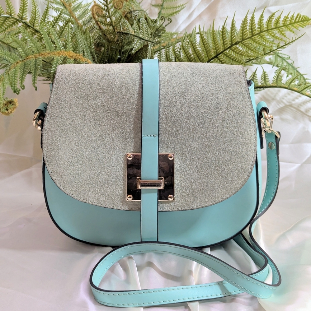Genuine Italian Leather Crossbody Bag